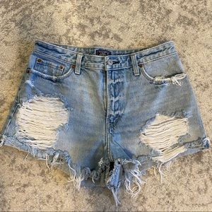 Abercrombie & Fitch Annie High Rise Short